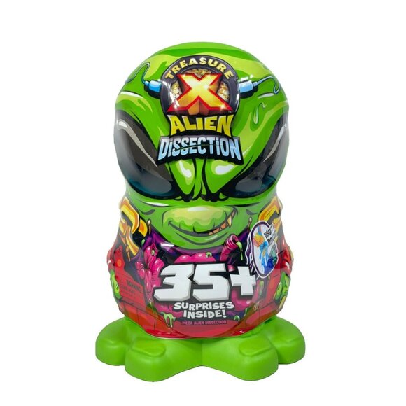 Treasure X Mega Dissezione Aliena – Gioco Con 35+ Sorprese E Alieno Alto 30 Cm